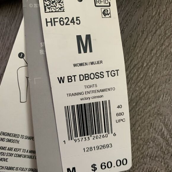 Adidas woman’s 7/8 length tights high rise - Picture 6 of 6